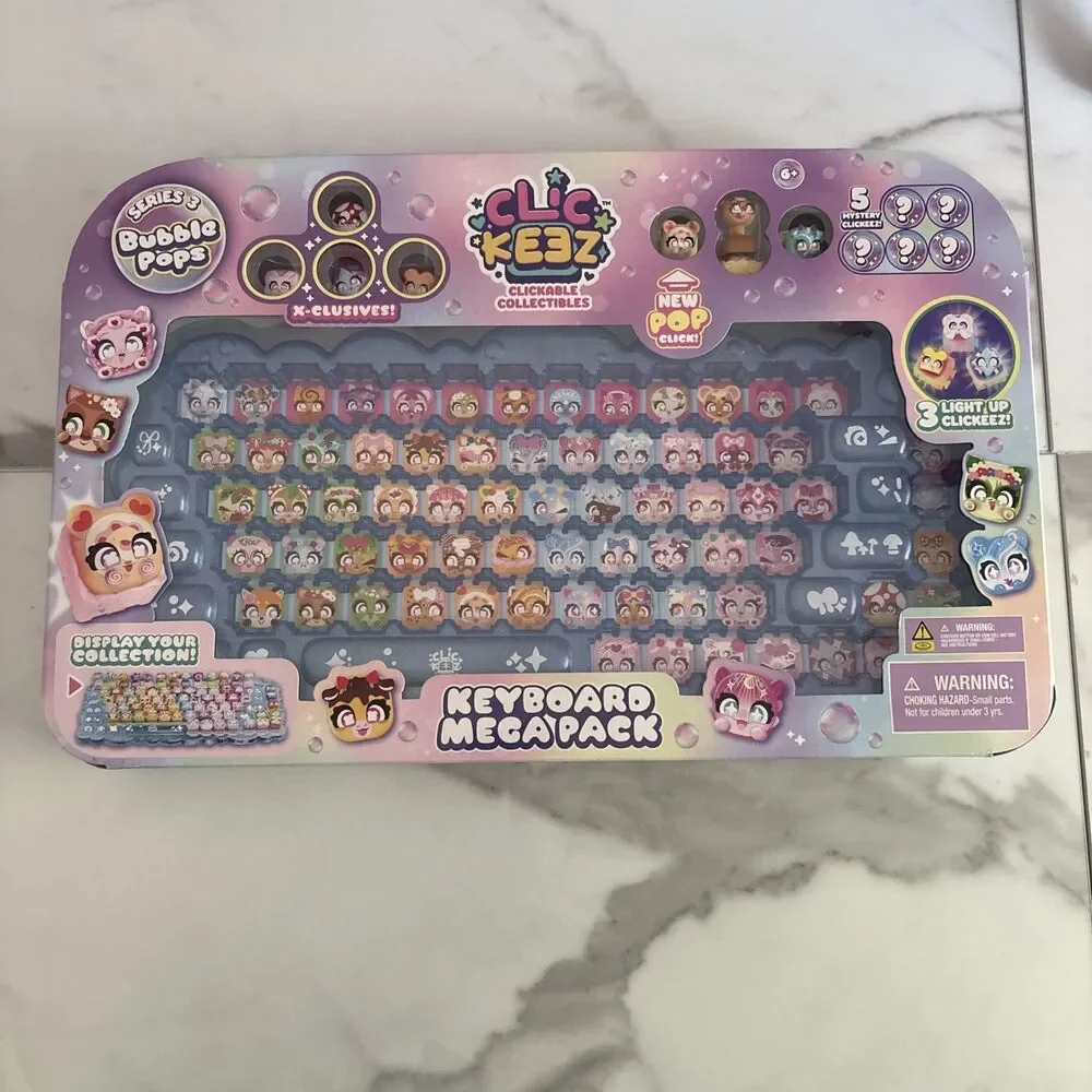 Clickeez Series 3 Bubble Pops Keyboard Mega Pack
